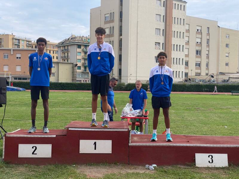 SARZANA BRILLA AI CAMPIONATI REGIONALI INDIVIDUALI CADETTI